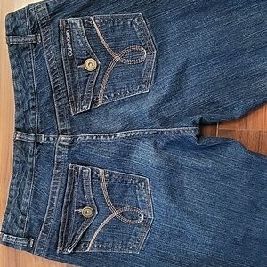 Calvin Klein Flare Fit Jeans, size 10, EUC!!